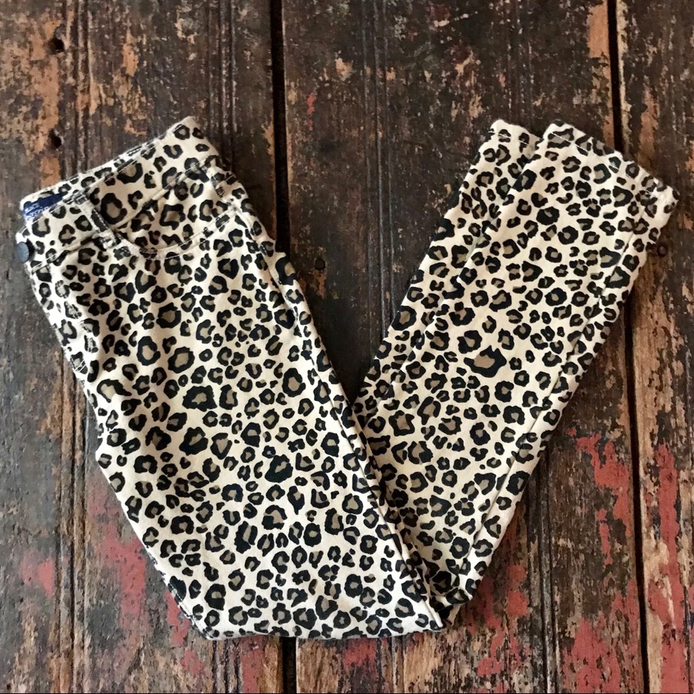 PLACE Leopard Print Jeggings - Picture 2 of 8